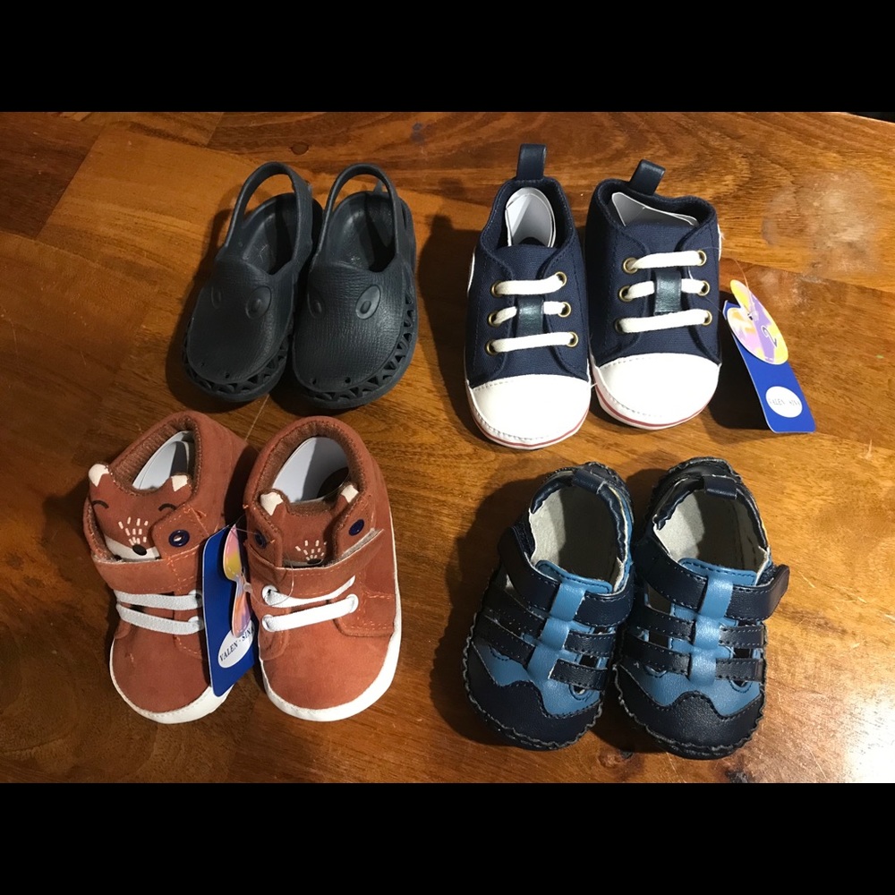Baby Boy Shoes - Gymboree and Crocs